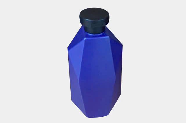Chai nhựa nắp tròn màu xanh 300ml Image